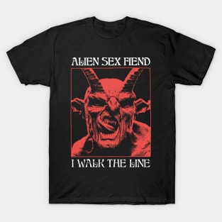 Alien Sex Fiend - Fanmade T-Shirt